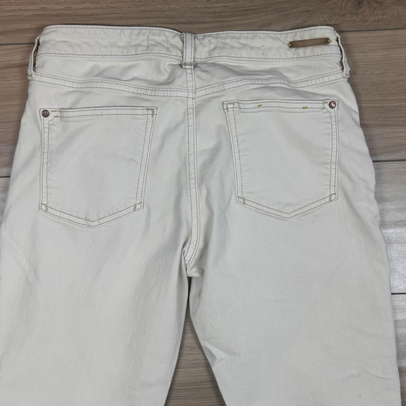 Anthropologie d'Acro and the Buttercup Fit Stet Ivory Wash Denim Jeans 29 - Picture 2 of 5